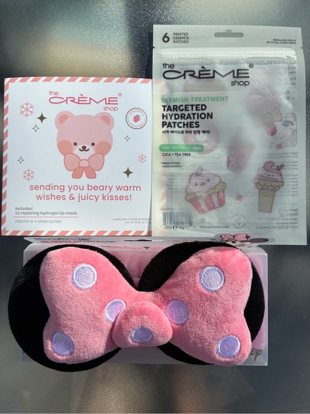 The Crème Shop Minnie Mouse Spa & Skincare Bundle
